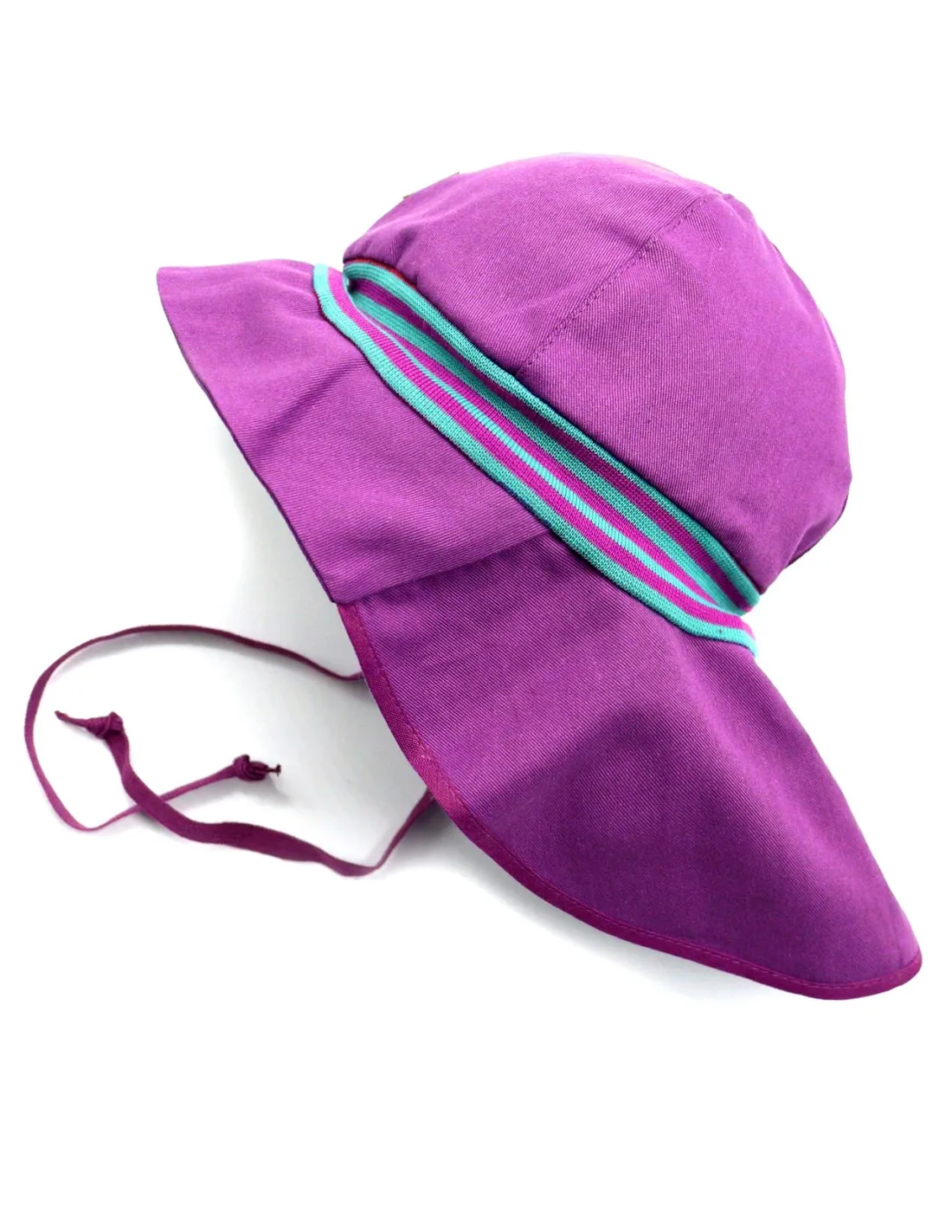 CAPPELLO IN COTONE BIO MAX UV80 MOD "FEUERWEHR"