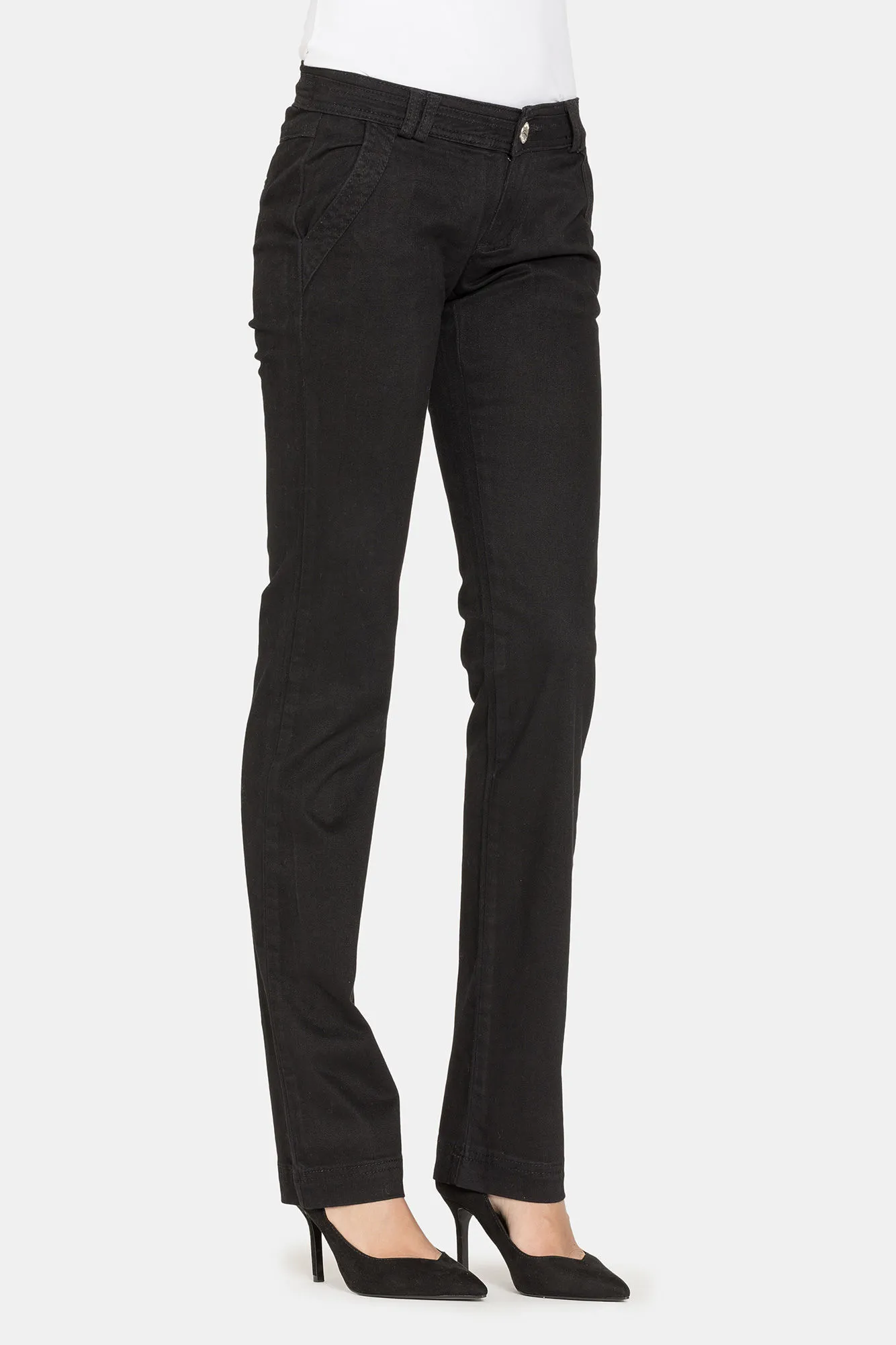 Carrera  ---------    ------------Pantaloni in raso slim - Nero