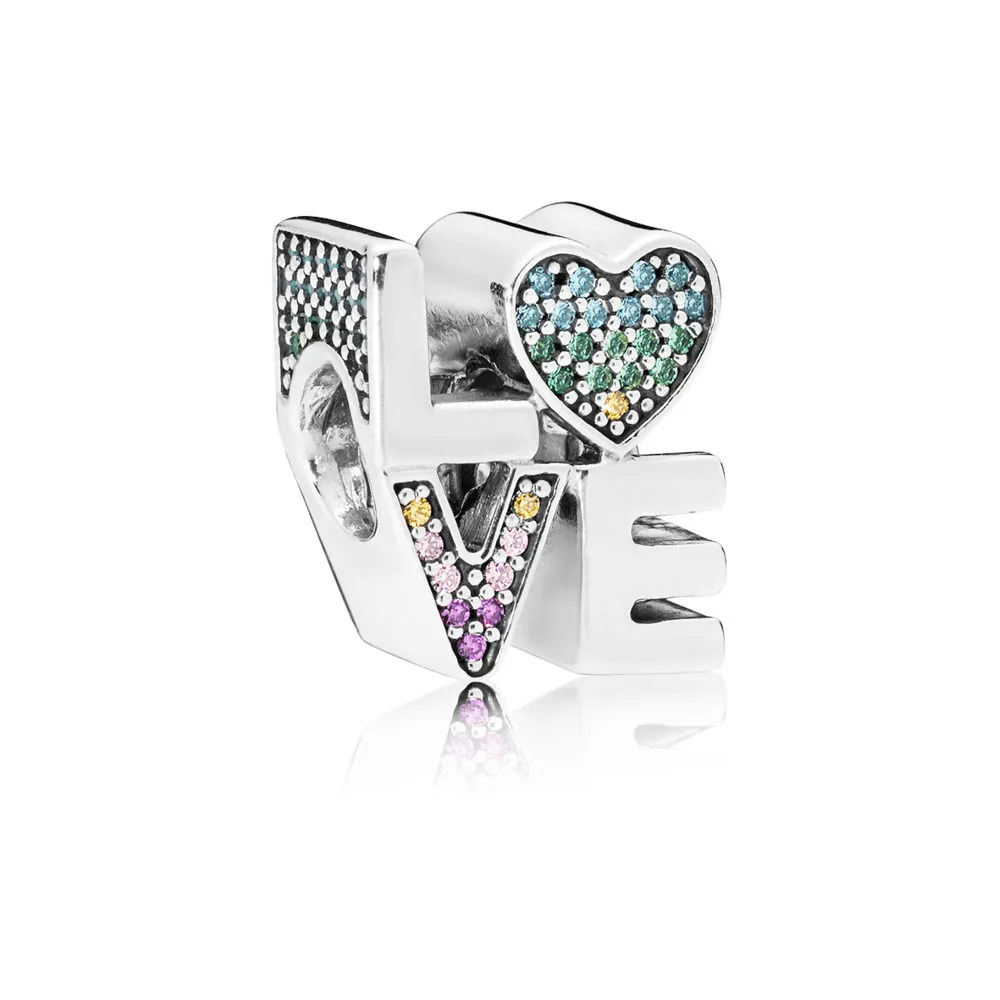 Charm Pandora Amore arcobaleno 797189NRPMX