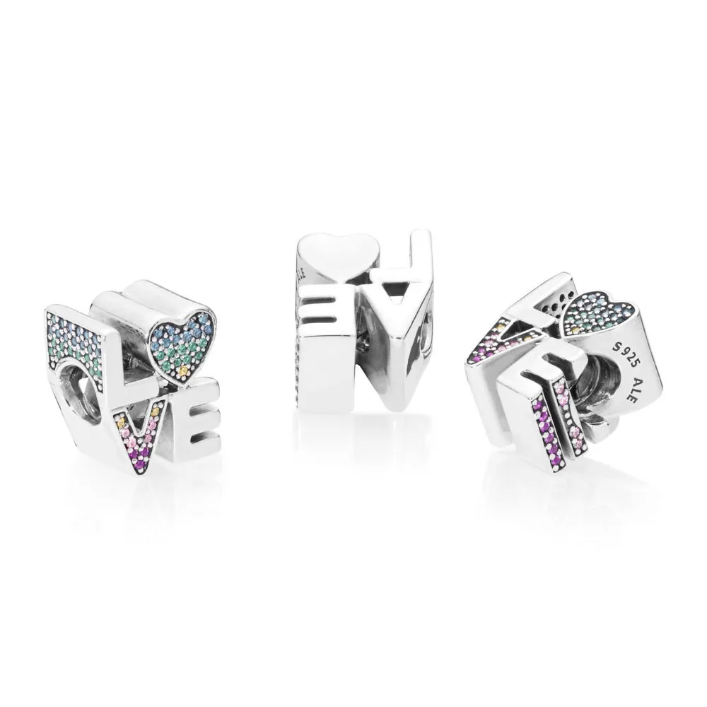 Charm Pandora Amore arcobaleno 797189NRPMX