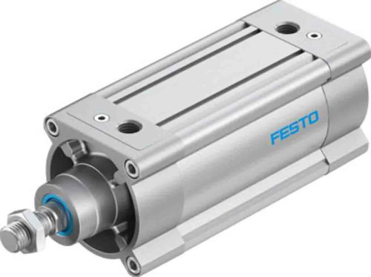 Cilindro pneumatico a stelo Festo DSBC 1384809, Doppio effetto, foro da 100mm, corsa 125mm