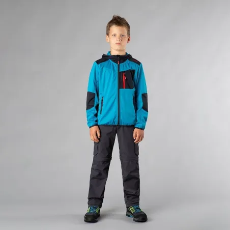 CMP   bambino    Pantaloni zip off cargo con tasconi laterali - col. U423