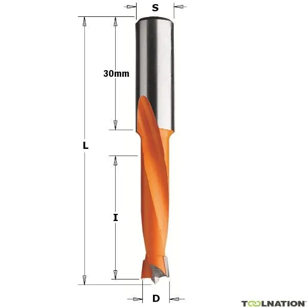 CMT 311.045.12 Trapano a tazza HW 4,5 mm, gambo 10x30 sinistro