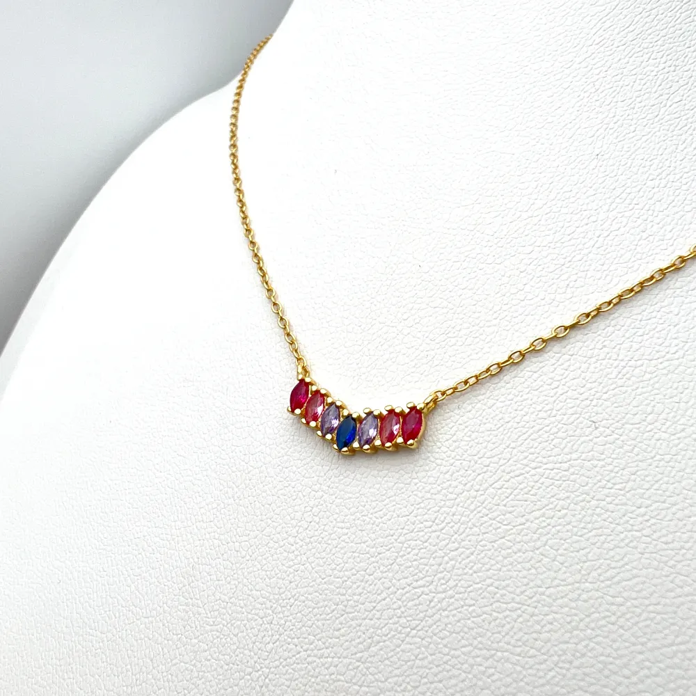 Collana Pendente Arcobaleno