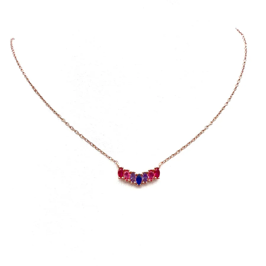 Collana Pendente Arcobaleno