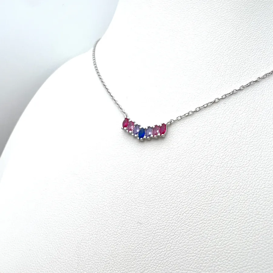 Collana Pendente Arcobaleno