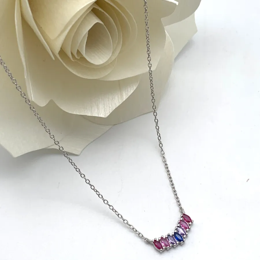 Collana Pendente Arcobaleno