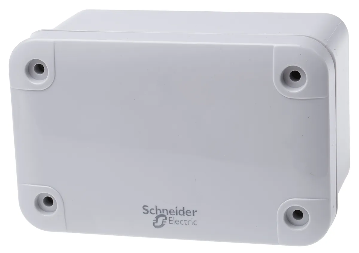 Contenitore a parete con portello Piatta Schneider Electric in ABS 116 x 74 x 62mm, col. Grigio, IP66