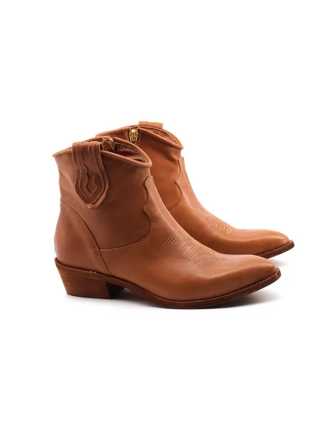 Conte'Stivaletto camperos in pelle donna