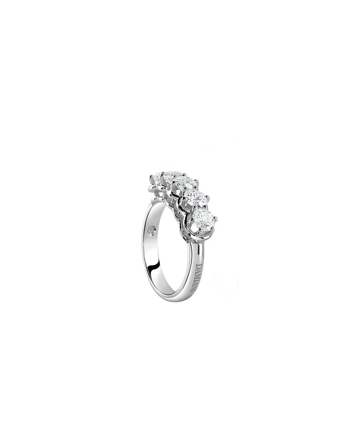 Damiani Minou Anello oro Bianco e Diamanti 0.40 ct