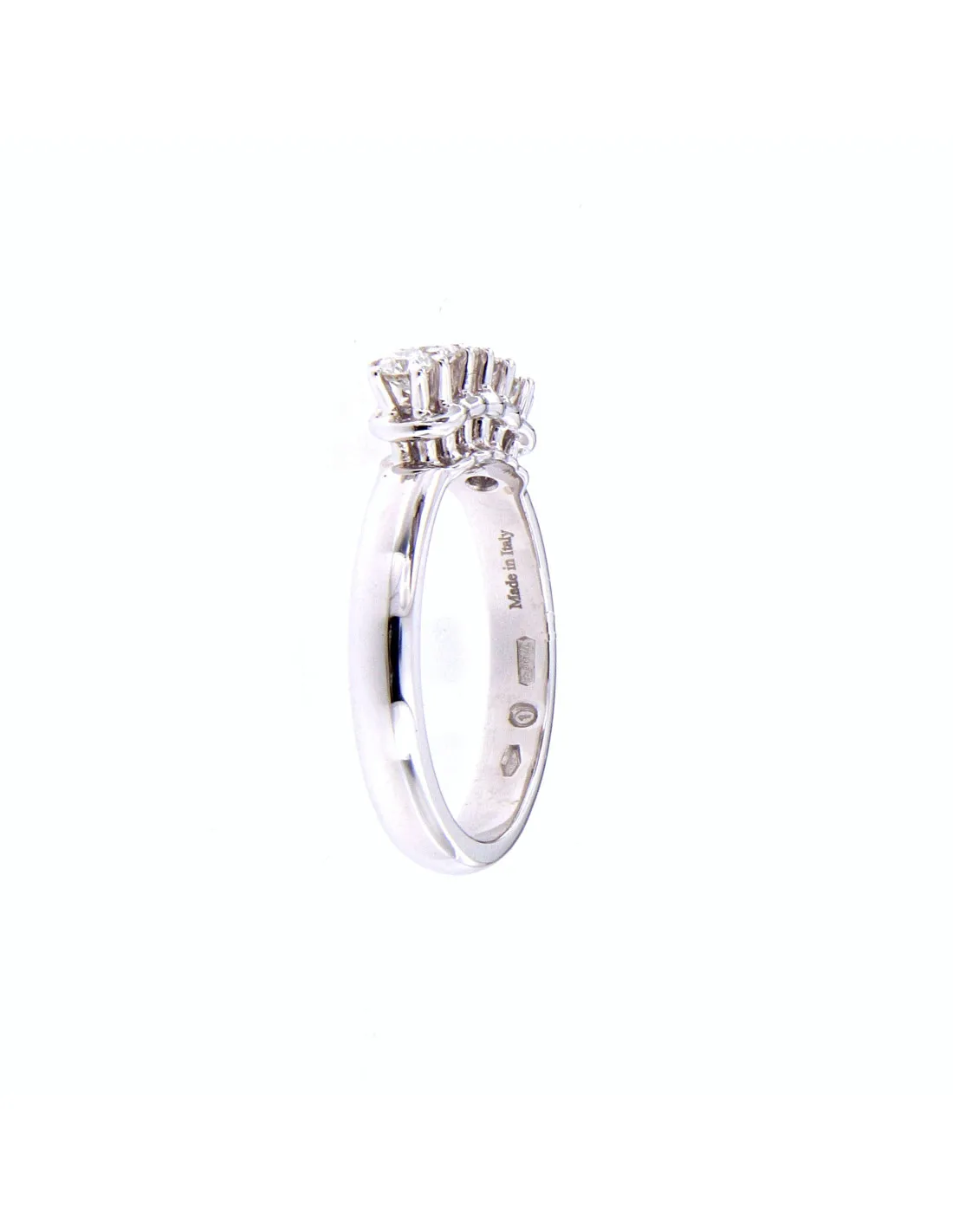 Damiani Minou Anello oro Bianco e Diamanti 0.40 ct