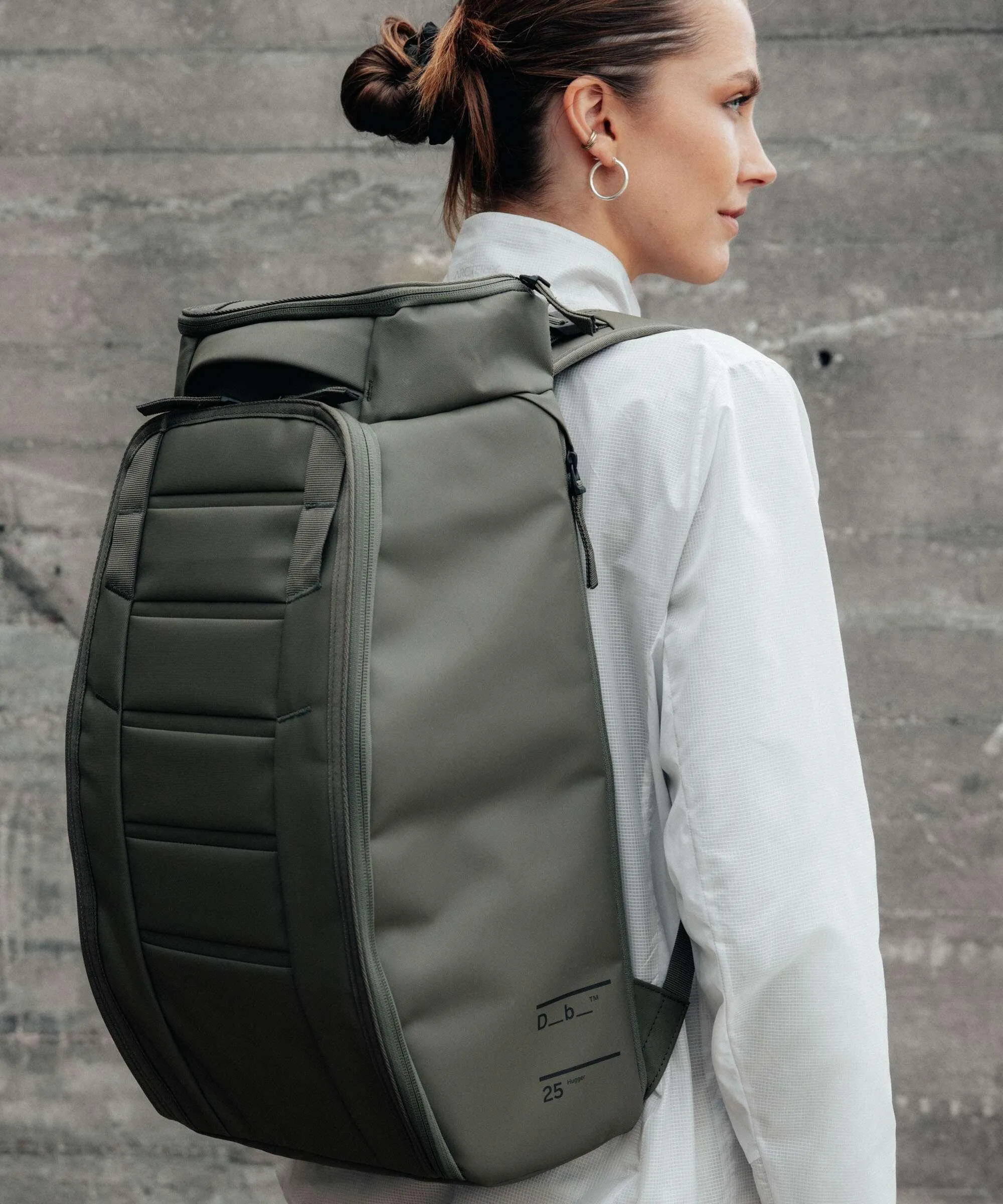  Db Hugger 25L Zaino poliestere grigio  