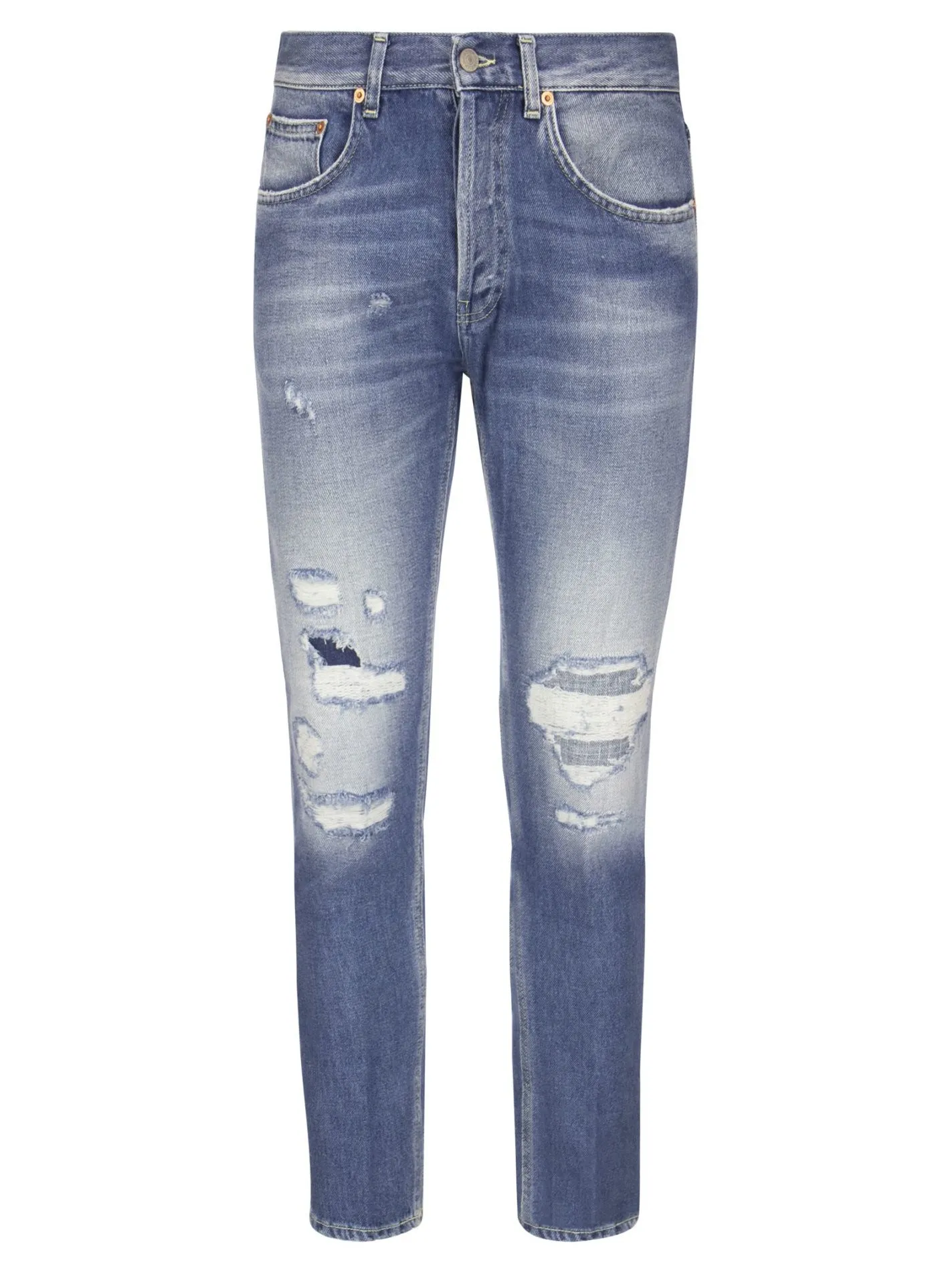DIAN – Jeans carrot in eco denim stretch