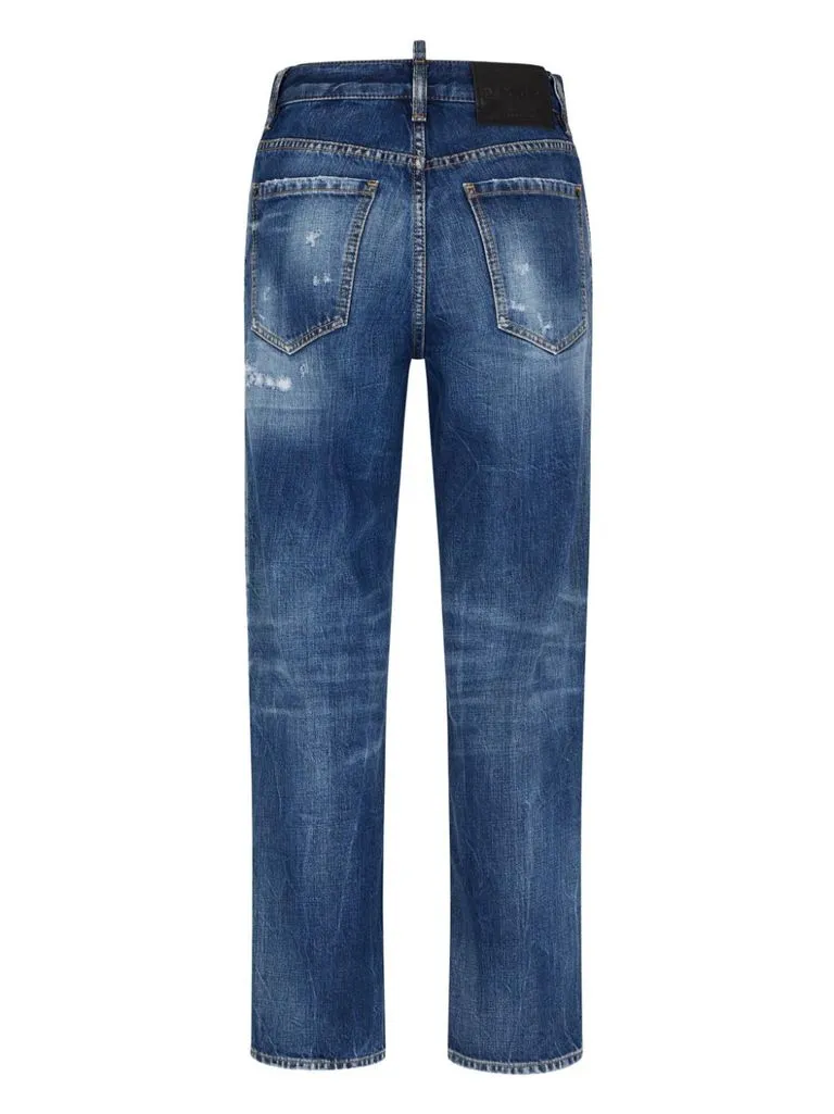 dsquared2 Jeans strappati