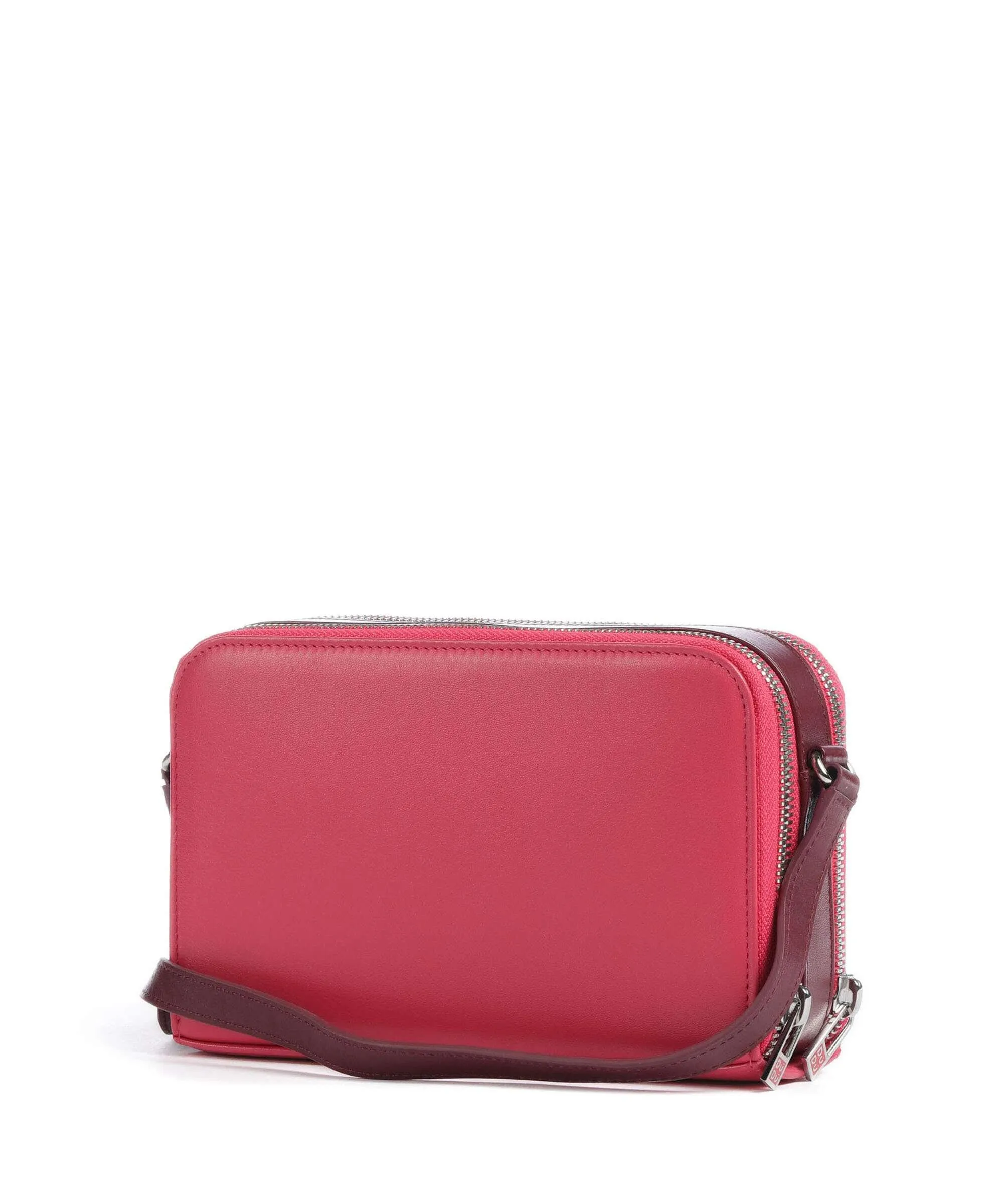  DuDu Bags Inés Borsa a tracolla pelle di vitello finemente grana pink  