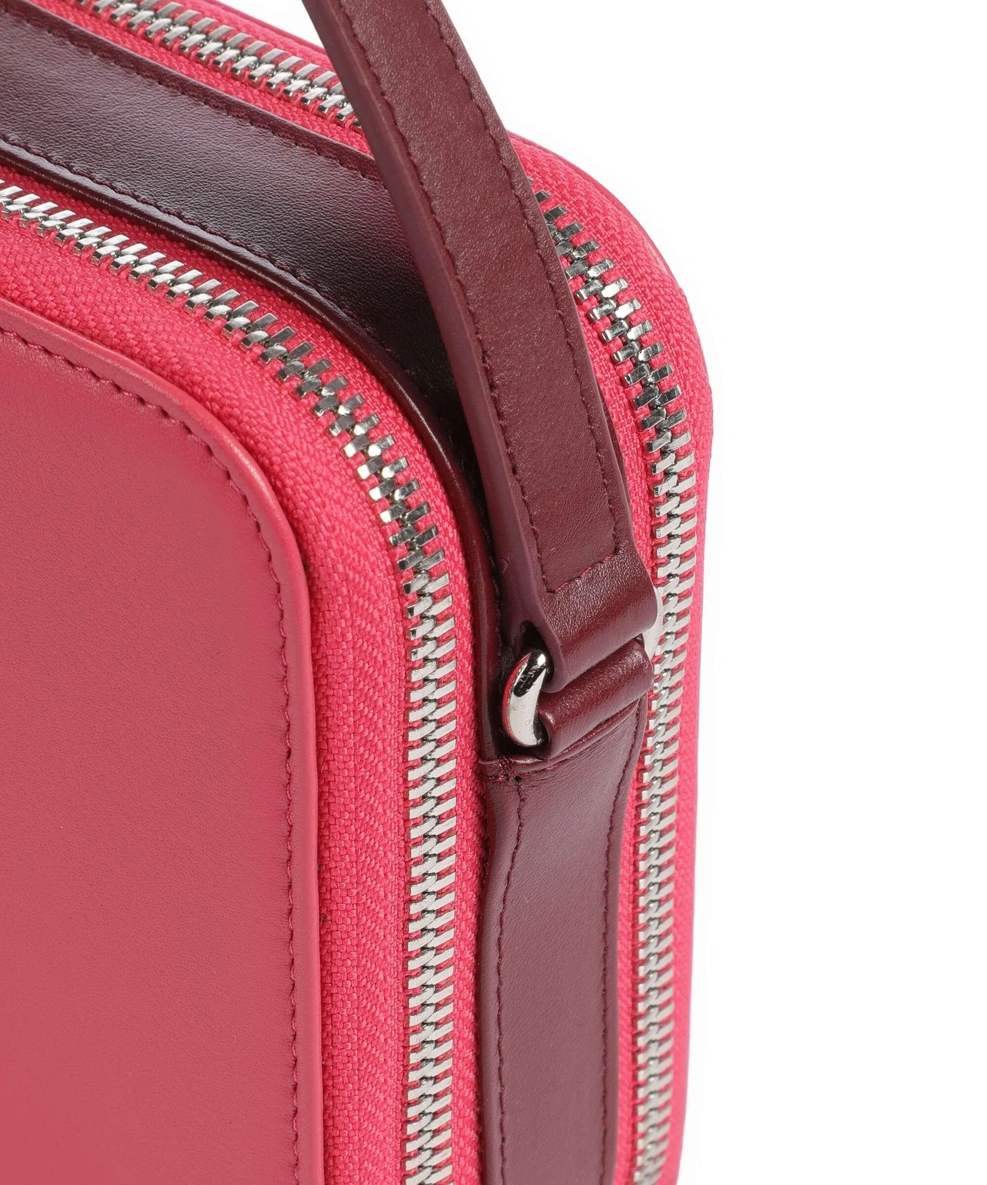  DuDu Bags Inés Borsa a tracolla pelle di vitello finemente grana pink  
