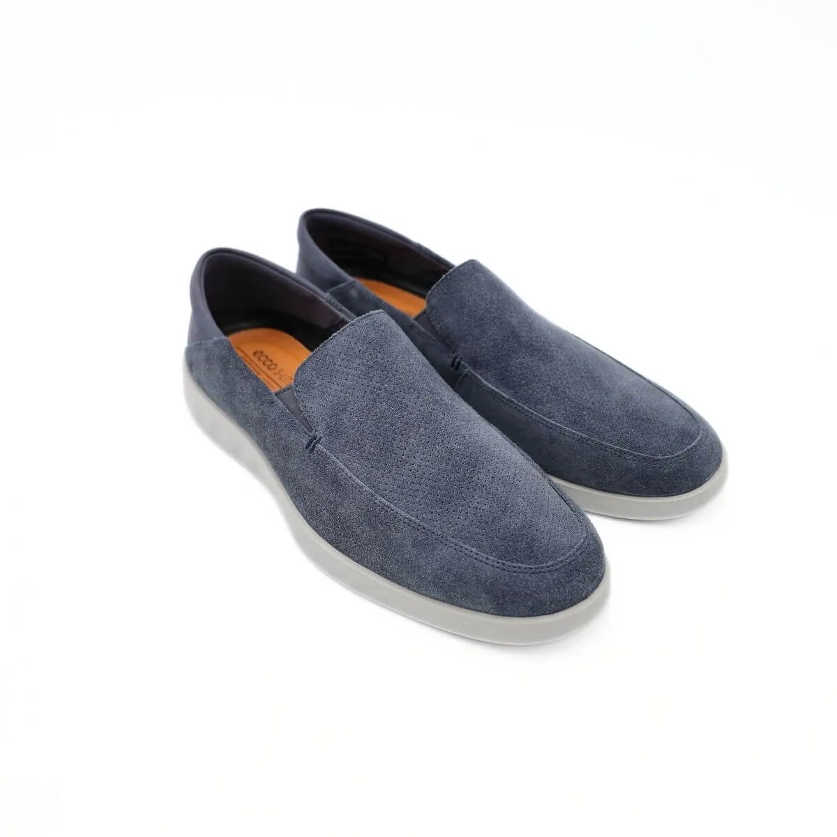 ECCO MOCASSINO 520374-05415 BLU  