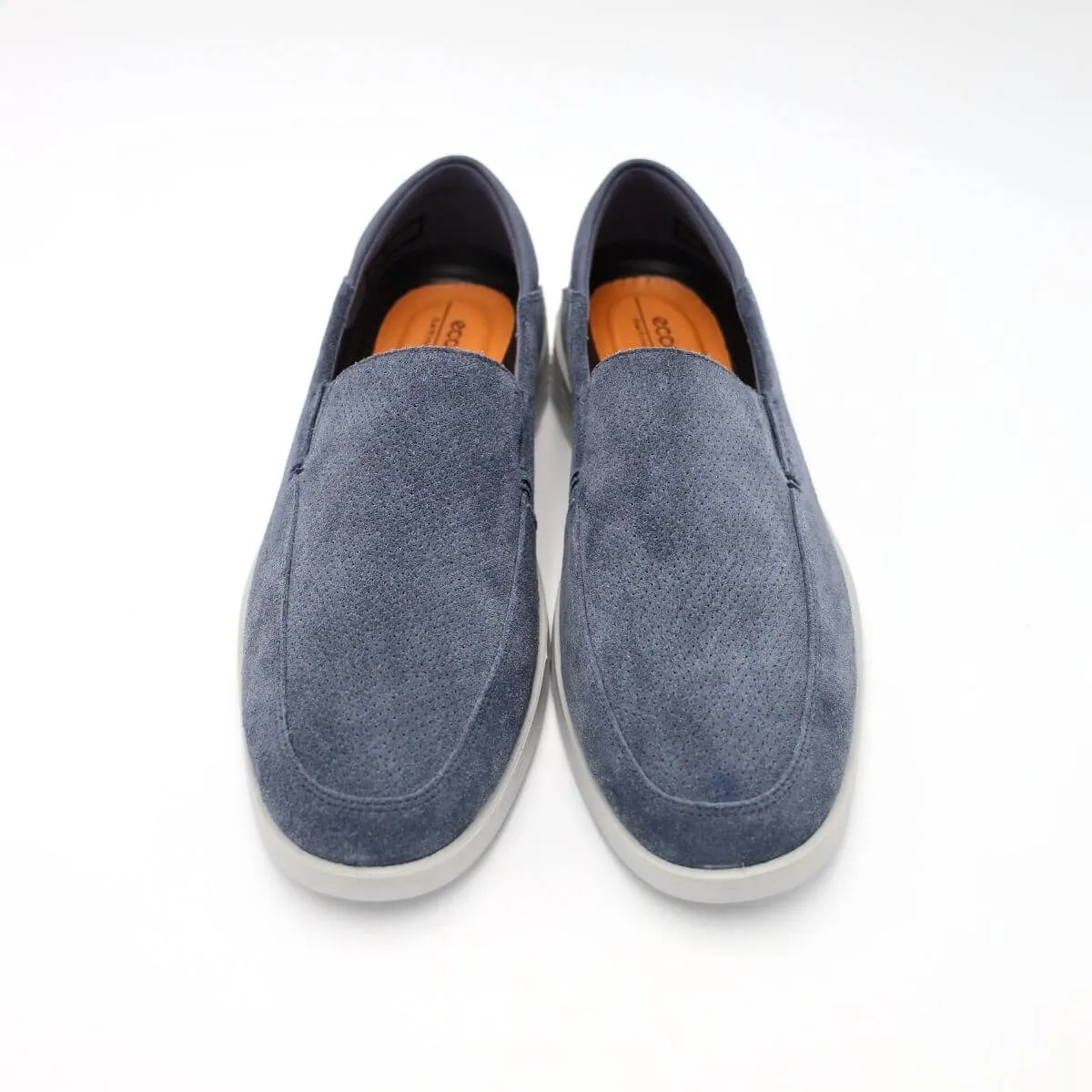 ECCO MOCASSINO 520374-05415 BLU  