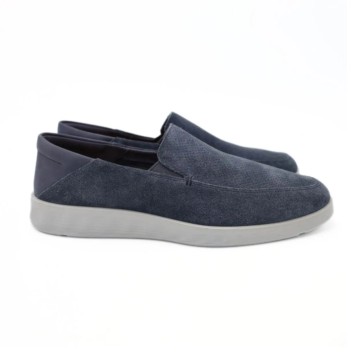 ECCO MOCASSINO 520374-05415 BLU  