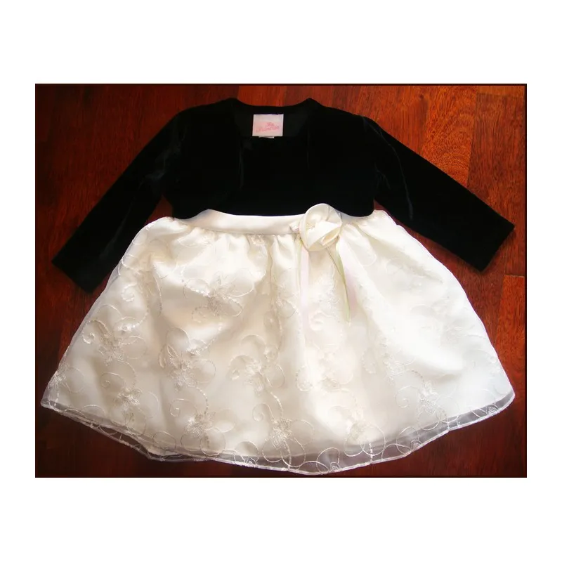 Elegante Bolerino Bambina Nero