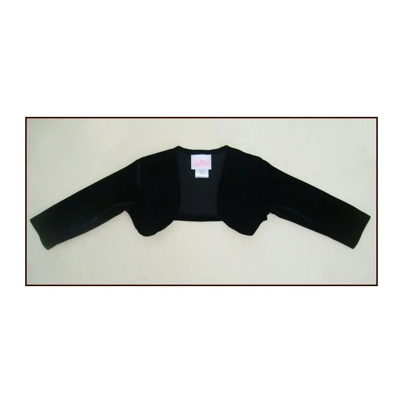 Elegante Bolerino Bambina Nero