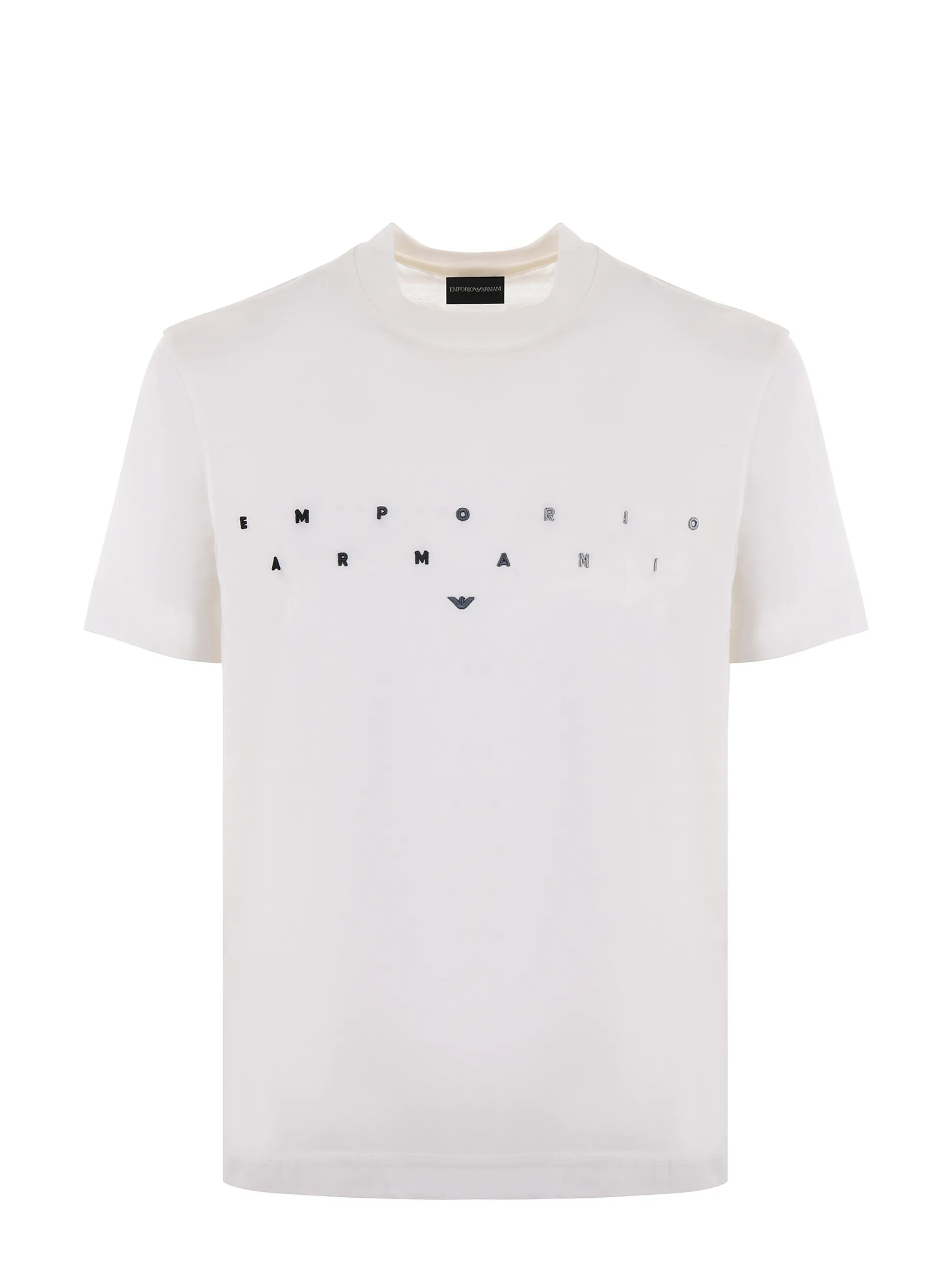  EMPORIO ARMANI T-shirt Emporio Armani in lyocell e cotone Disponibile Store Scafati e Pompei
