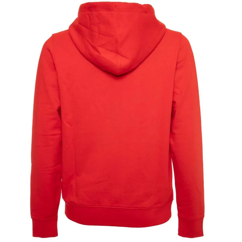 Felpa Varsity con zip e logo 