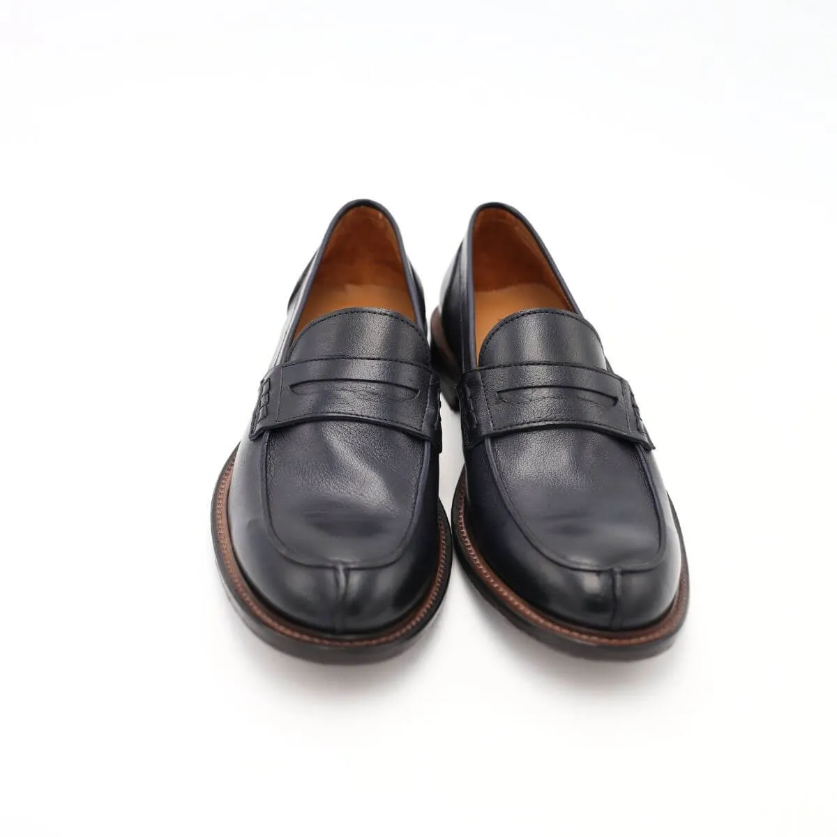 FRANCO FEDELE MOCASSINO 6469 MASCHERINA BLU  