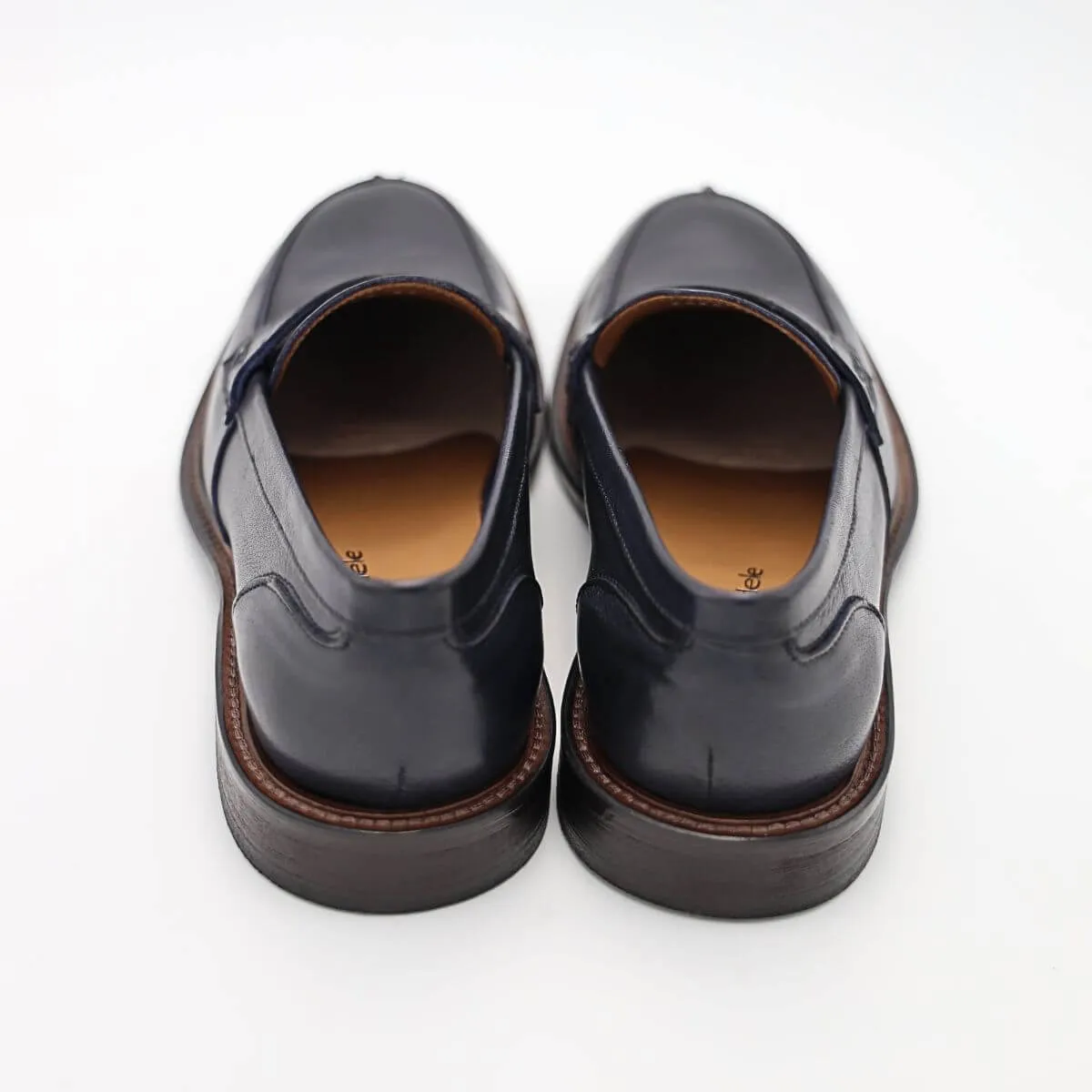 FRANCO FEDELE MOCASSINO 6469 MASCHERINA BLU  