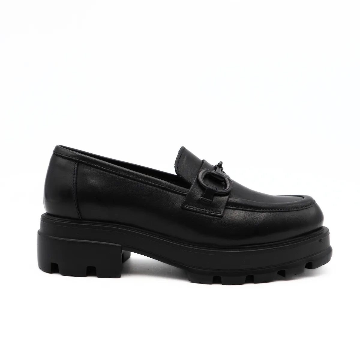 FRANCO FEDELE MOCASSINO D714 MORSETTO NERO  