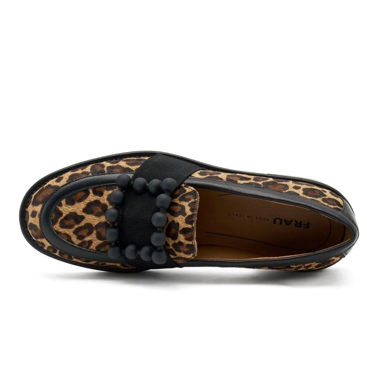 FRAU MOCASSINO 90J4 LEOPARDATO  