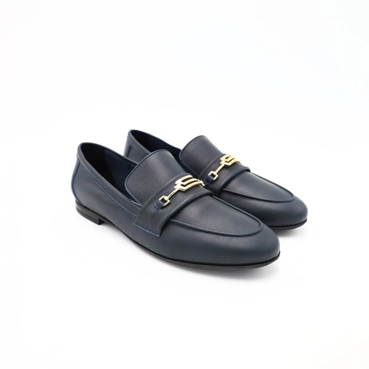 FRAU MOCASSINO 95M3 BLU  