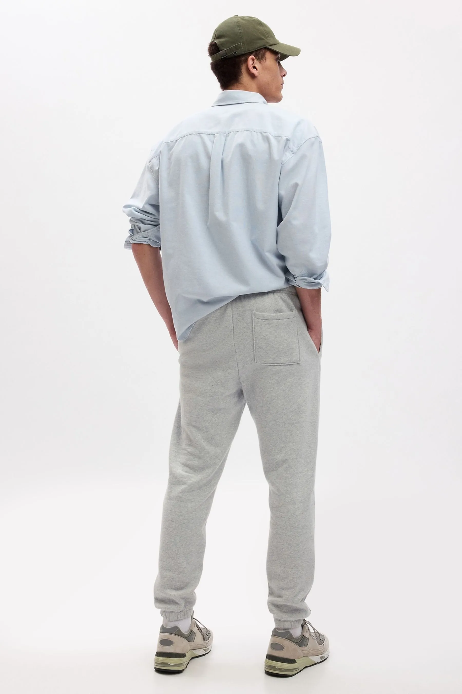 Gap Vintage - Pantaloni da jogging in tessuto morbido senza chiusura