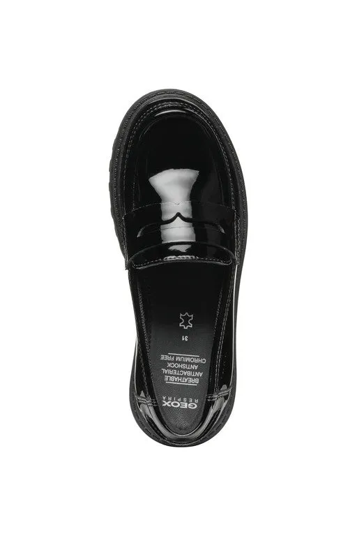 GEOX Mocassino Bambina - J3620C000HH Nero Lucido  