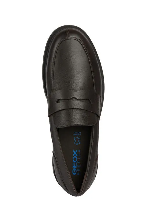 GEOX Mocassino Uomo - U36D1A00046 Marrone  