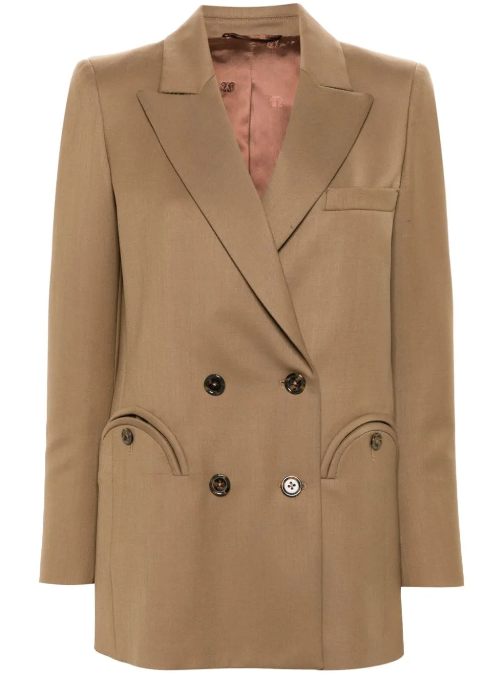 Giacca doppiopetto Jay Everyday in marrone Blaze Milano - donna