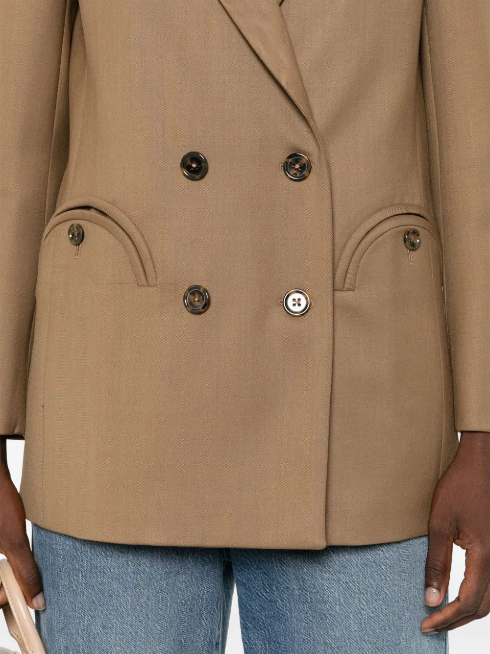 Giacca doppiopetto Jay Everyday in marrone Blaze Milano - donna