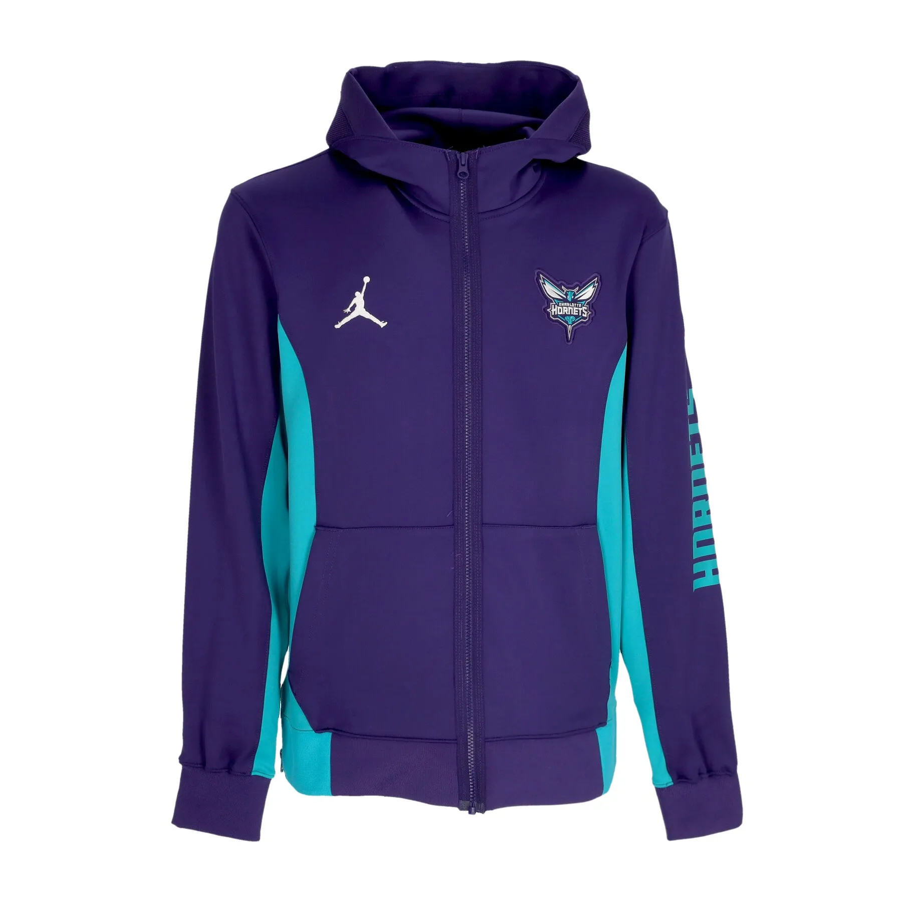 Giacca Tuta Cappuccio Uomo Nba Dri-fit Showtime Full-zip Chahor New Orchid/rapid Teal/rapid Teal/white