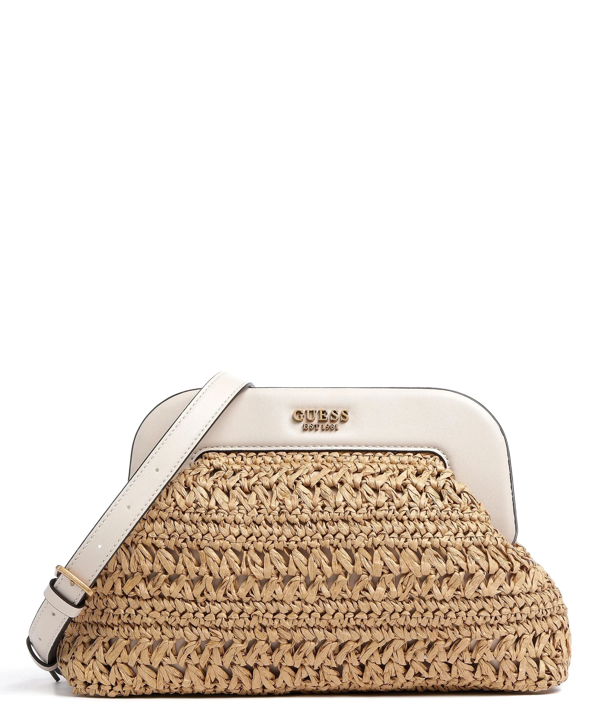  Guess Liguria Borsa a tracolla carta, pelle sintetica natura  