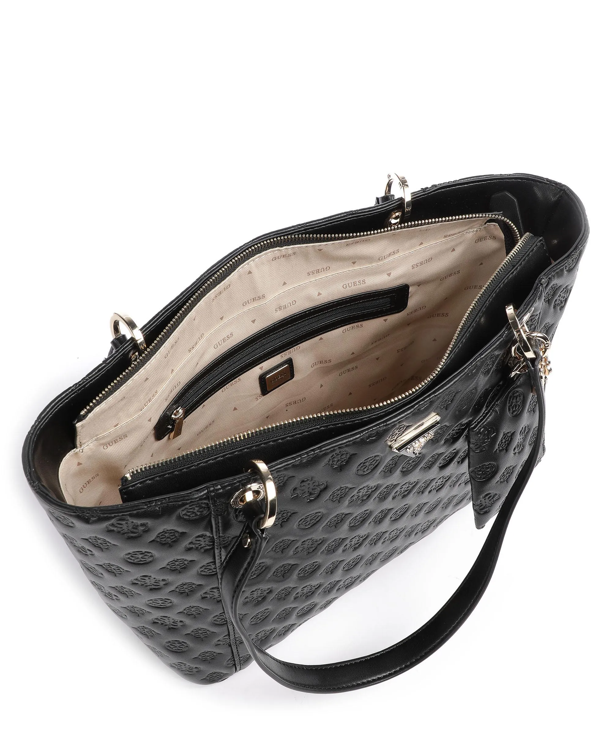  Guess Noelle Borsa shopper pelle sintetica nero  