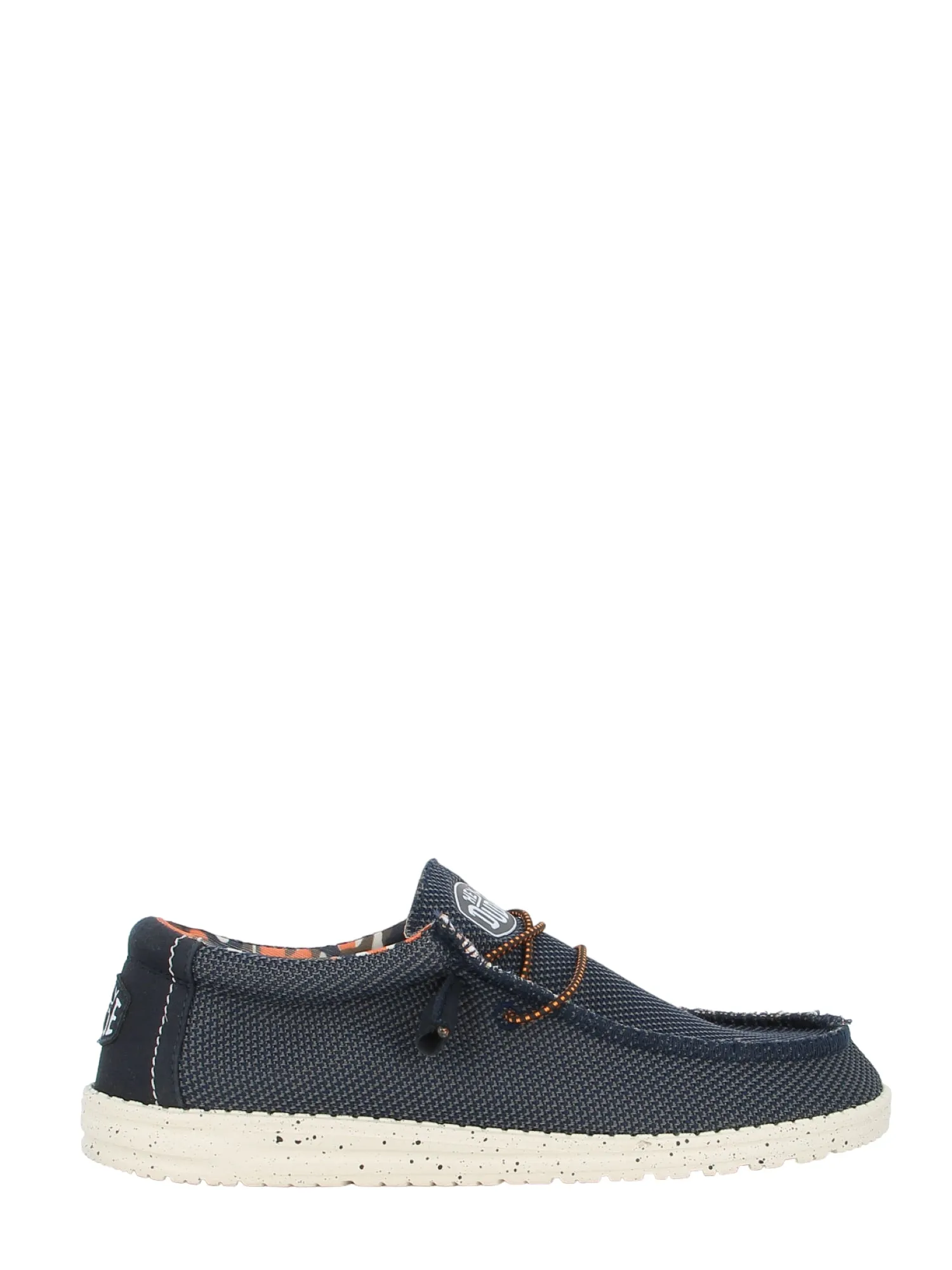 Hey Dude Mocassini Wally in Tessuto Blu