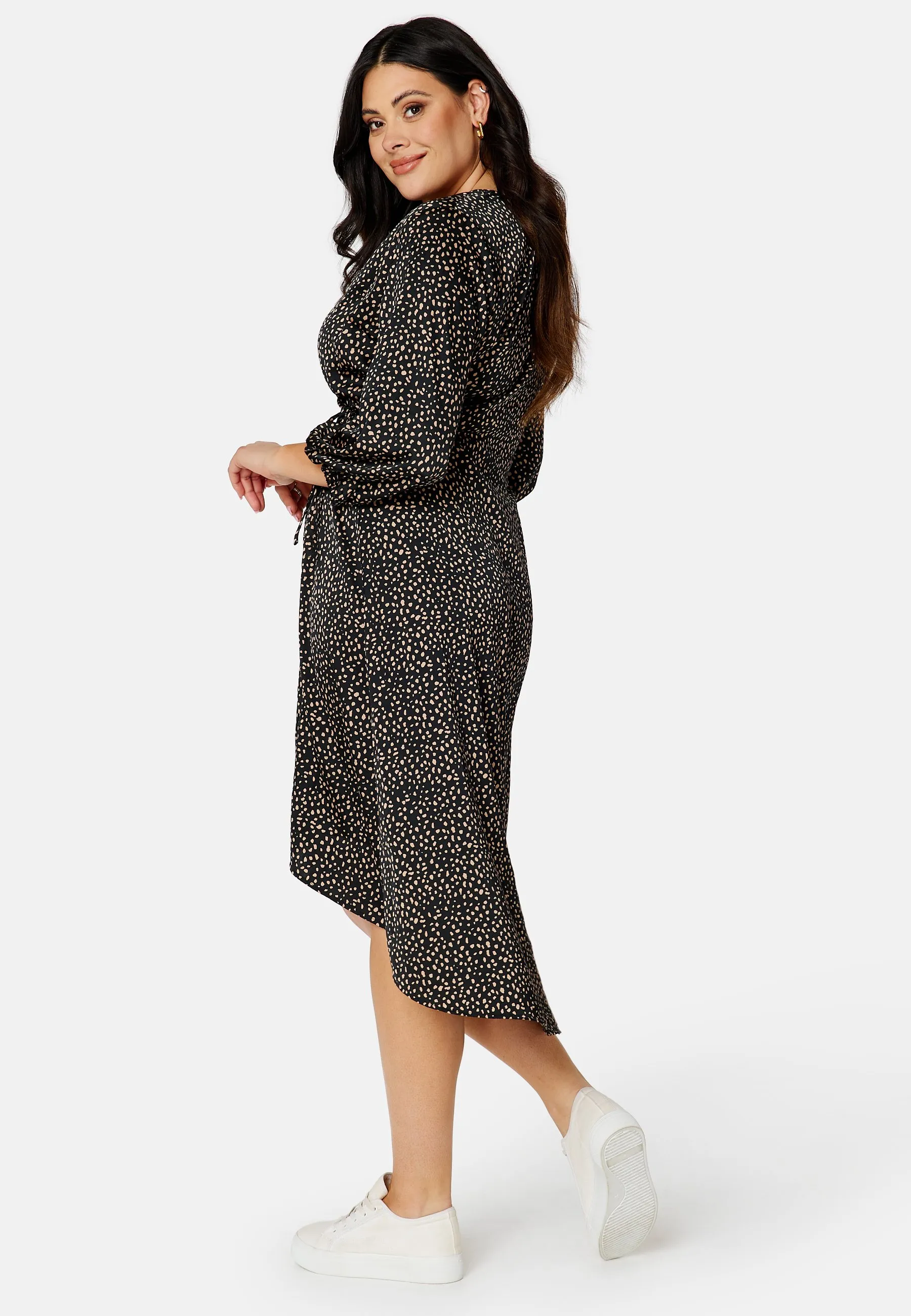 HIGH LOW WRAP DRESS - Vestito estivo