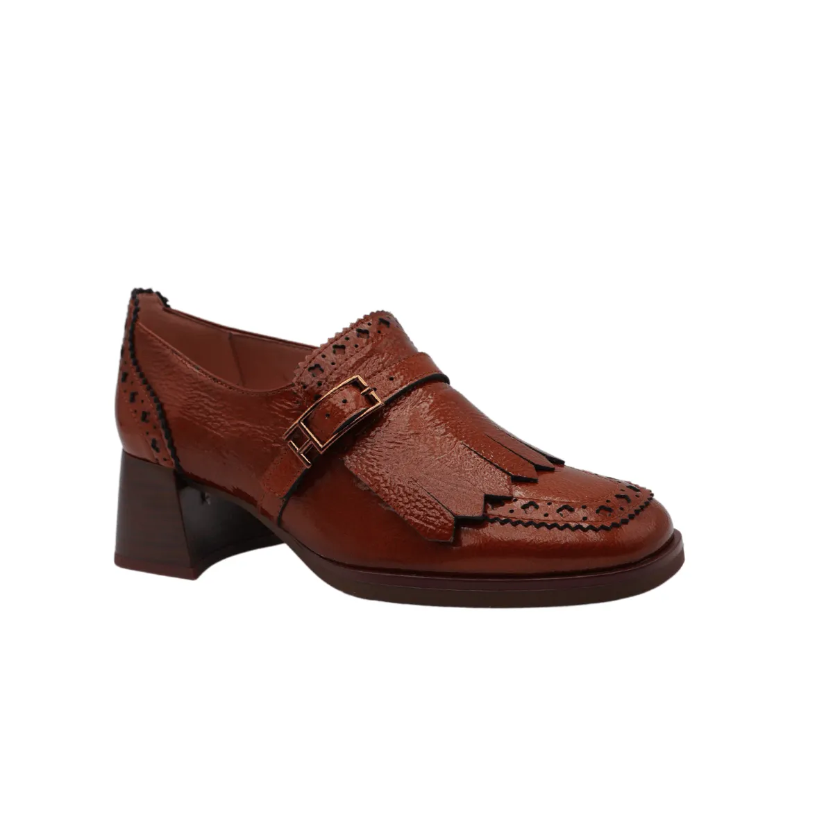 HISPANITAS MOCASSINO 243578 INGLESE VERNICE CUOIO  