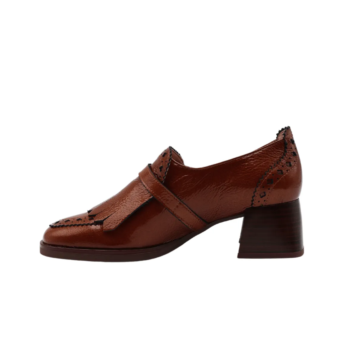 HISPANITAS MOCASSINO 243578 INGLESE VERNICE CUOIO  