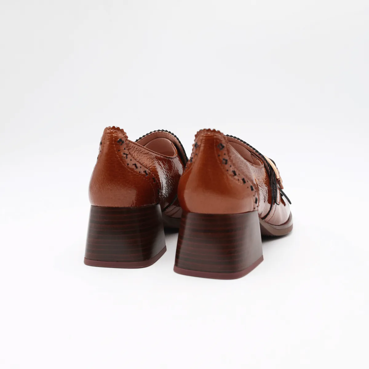 HISPANITAS MOCASSINO 243578 INGLESE VERNICE CUOIO  