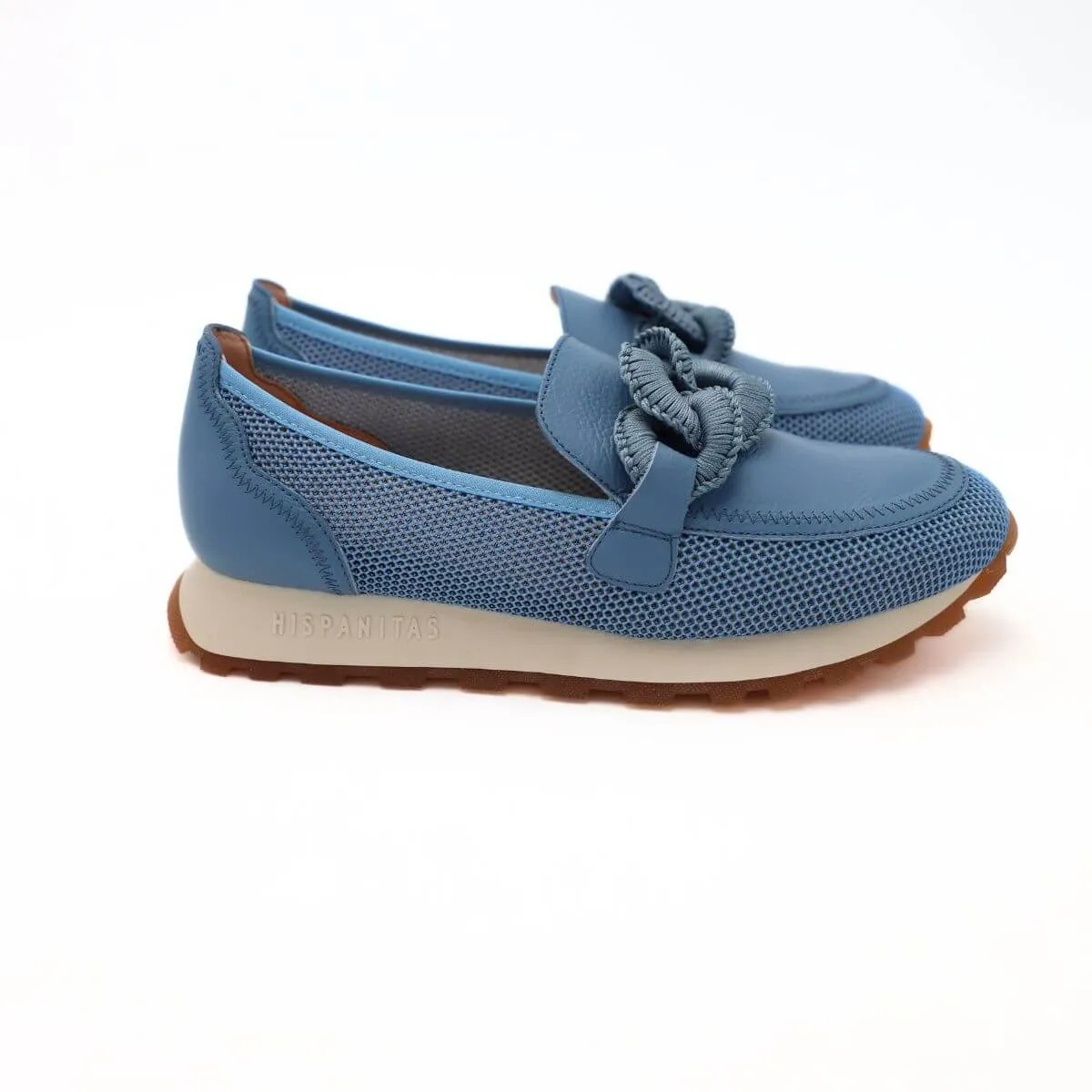 HISPANITAS MOCASSINO HV243270 AZZURRO  