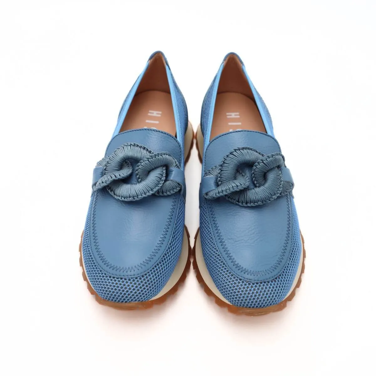 HISPANITAS MOCASSINO HV243270 AZZURRO  