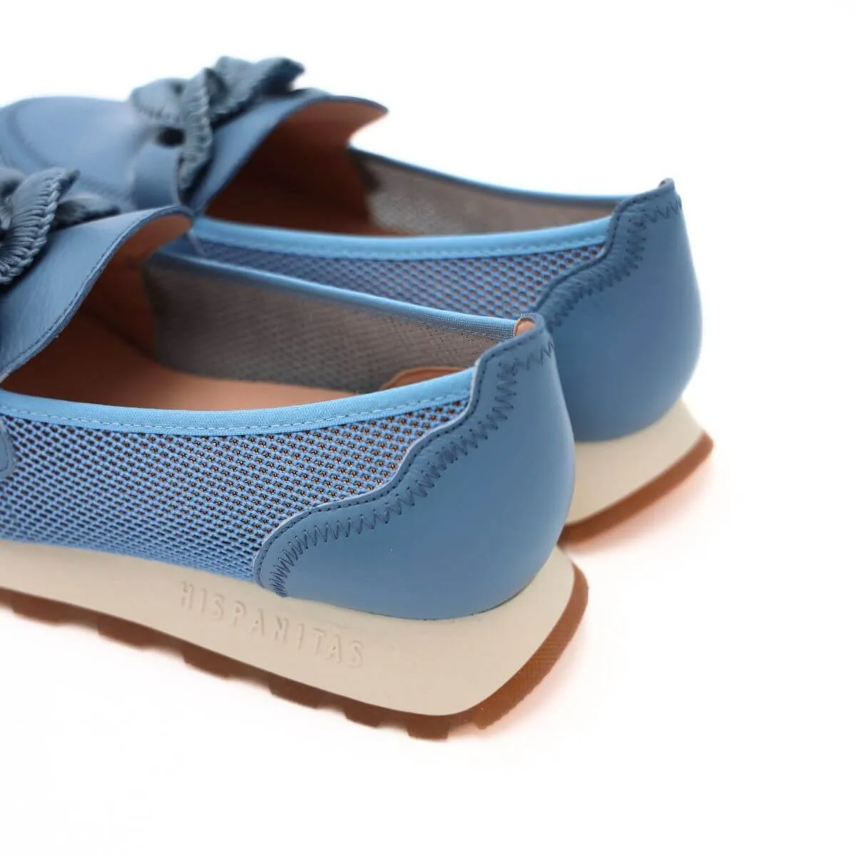 HISPANITAS MOCASSINO HV243270 AZZURRO  