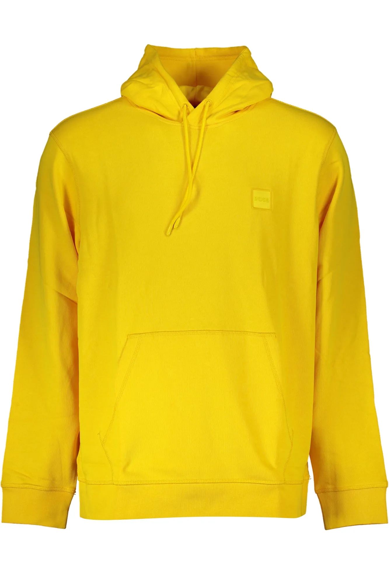 HUGO BOSS FELPA SENZA ZIP UOMO GIALLO