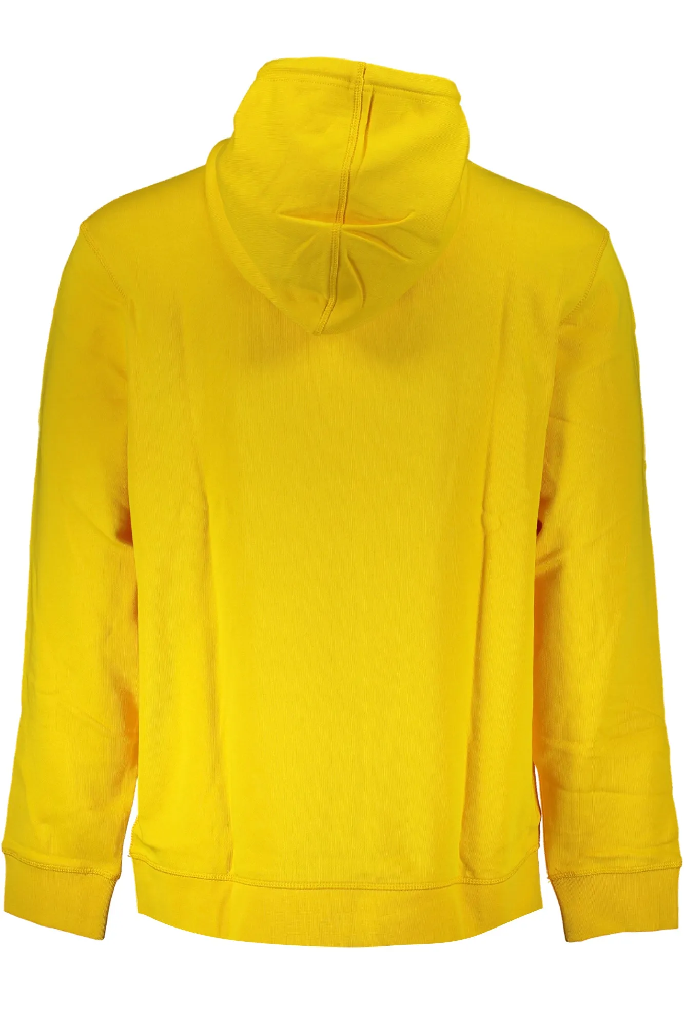 HUGO BOSS FELPA SENZA ZIP UOMO GIALLO